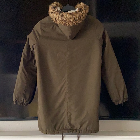 HOODED WINTER JACKET SHERPA LINED - Picture 3 of 11